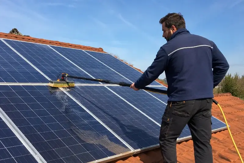 Nettoyage et entretien de panneaux solaires à Saint-Thomas-en-Royans